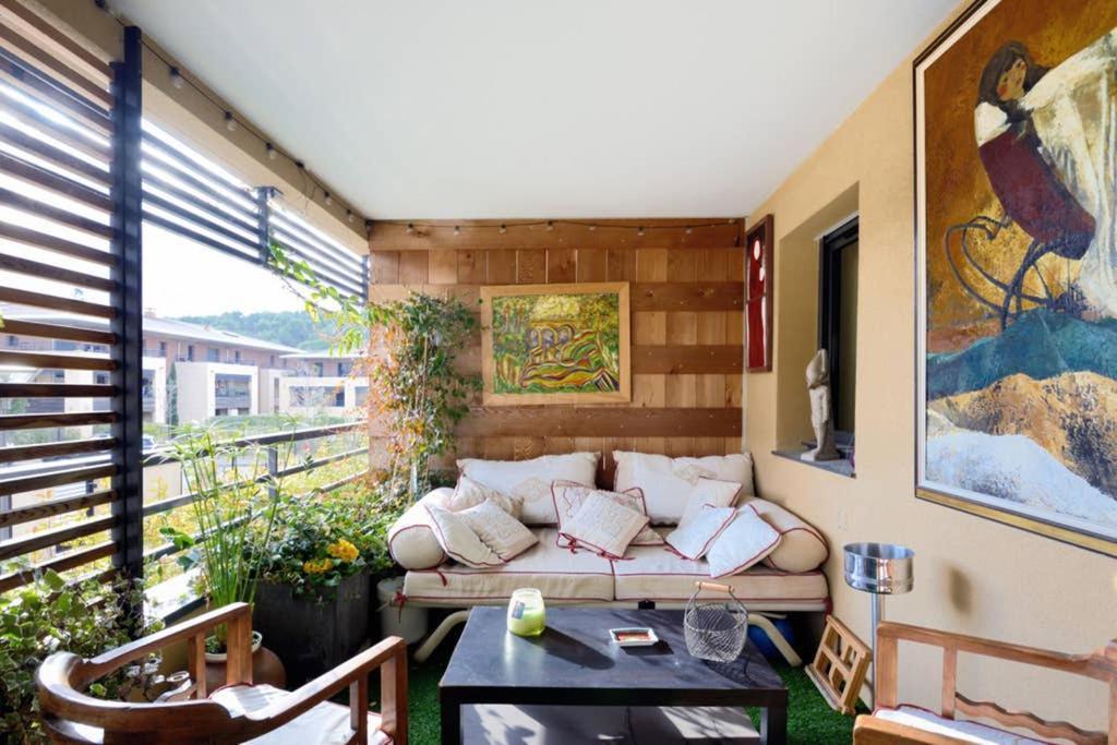 Le Precieux - Superbe Appart Confort Avec Grande Terrasse De 25M2 - Parking Prive Proche Centre Ville D'Aix En Provence - Hopital Hpp - Creps Екс-ан-Прованс Екстер'єр фото